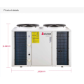 220V 380V 5kw 8kw 10kw 15kw 20kw 30kw potencia -25c grado frío temperatura evi dc inversor fuente de aire bomba de calor calentador de agua